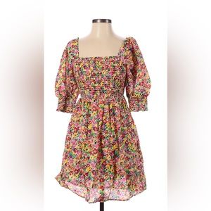 Size XS multicolor floral dress, RIXO by Target